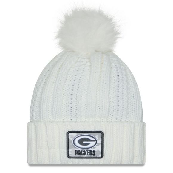 Green Bay Packers 2024 Salute to Service Women's Cuffed Knit Hat - Picture 1 of 3